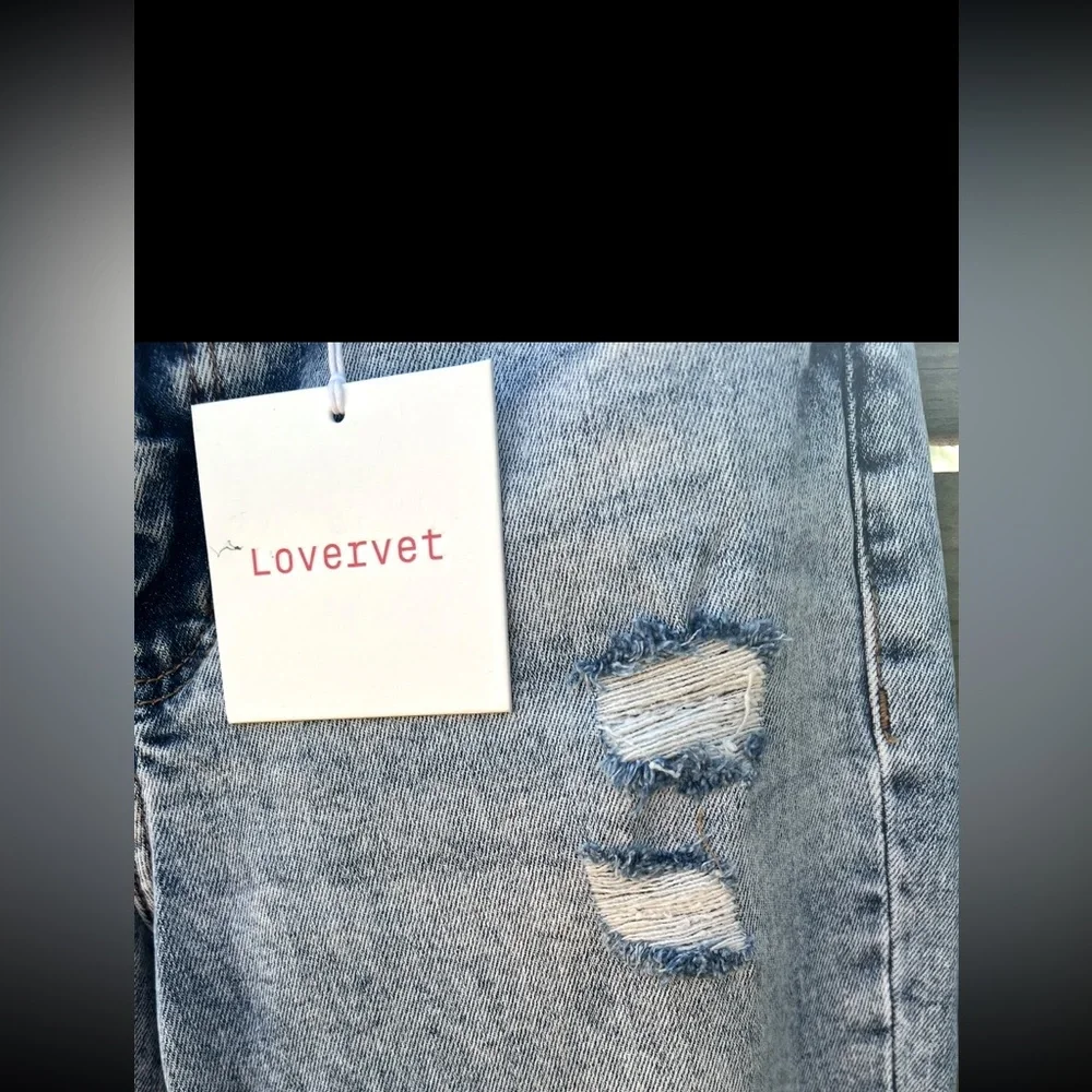 Lovervet High Rise straight leg crop 9/29 - Picture 4 of 10